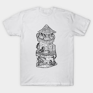 Fun Isometric Castle T-Shirt